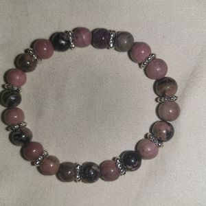 Rhodonite Crystal Bracelet